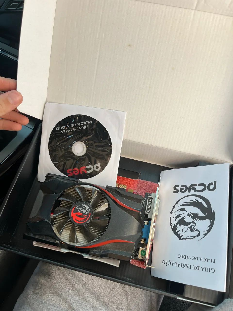 PLACA DE VIDEO AMD GPU HD 6570 2GB GDDR3 128 BITS ATX SINGLE FAN - PJ6570HDR3SF - PCYES - Foto 2