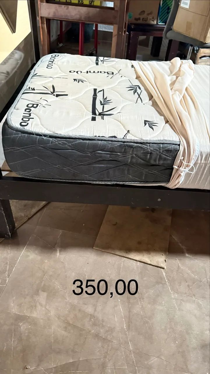 Cama de solteiro com colchão  - Foto 4