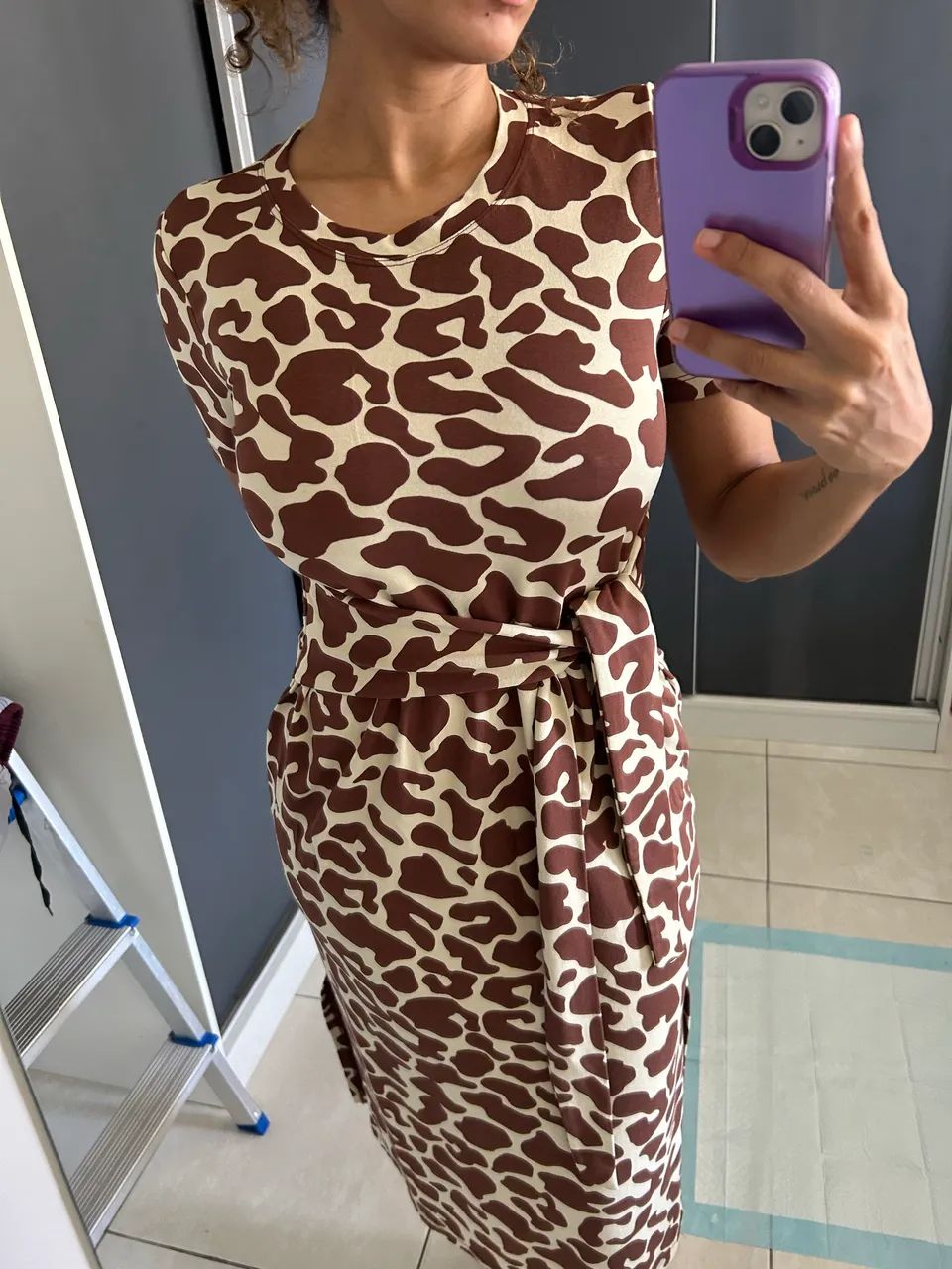 Vestido onça P  - Foto 3