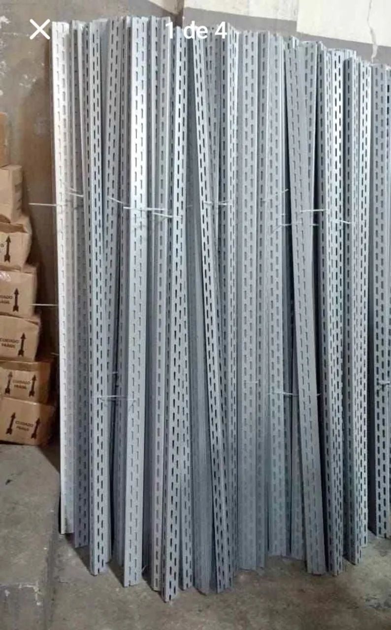 Coluna L3 Reforçadas para prateleiras 