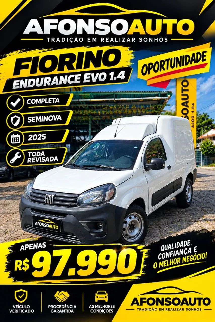 Fiat Fiorino Fiorino Endurance EVO 1.4 Flex 8V 2p 2025