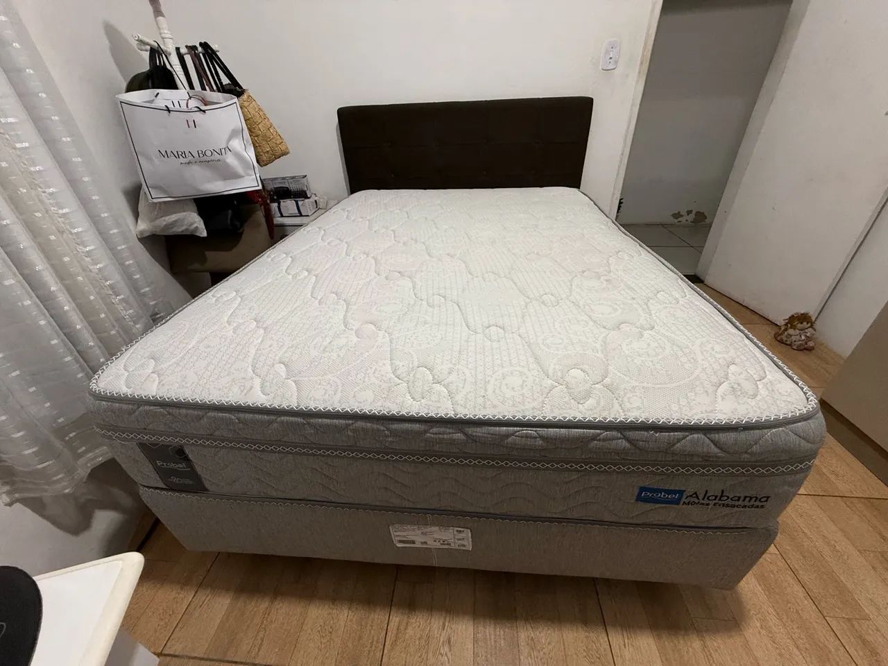 Cama completa com pillow molas ensacadas D45