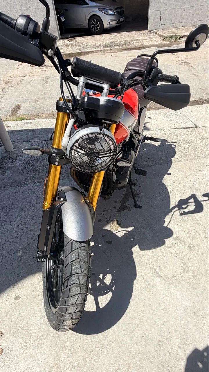 Scrambler 400x  laranja 2026 com 7543 km - Foto 3