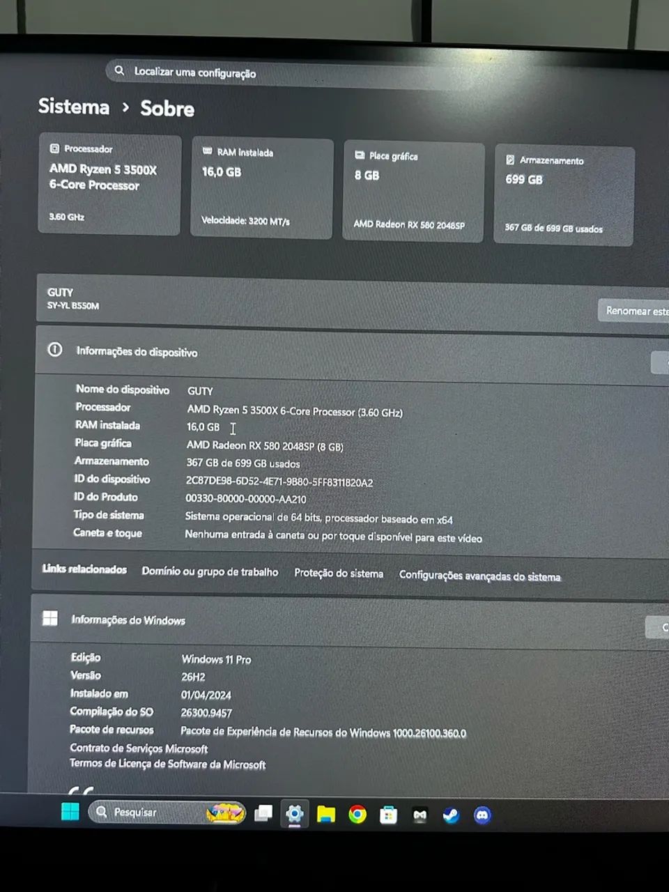 Venda se pc gamer  - Foto 5