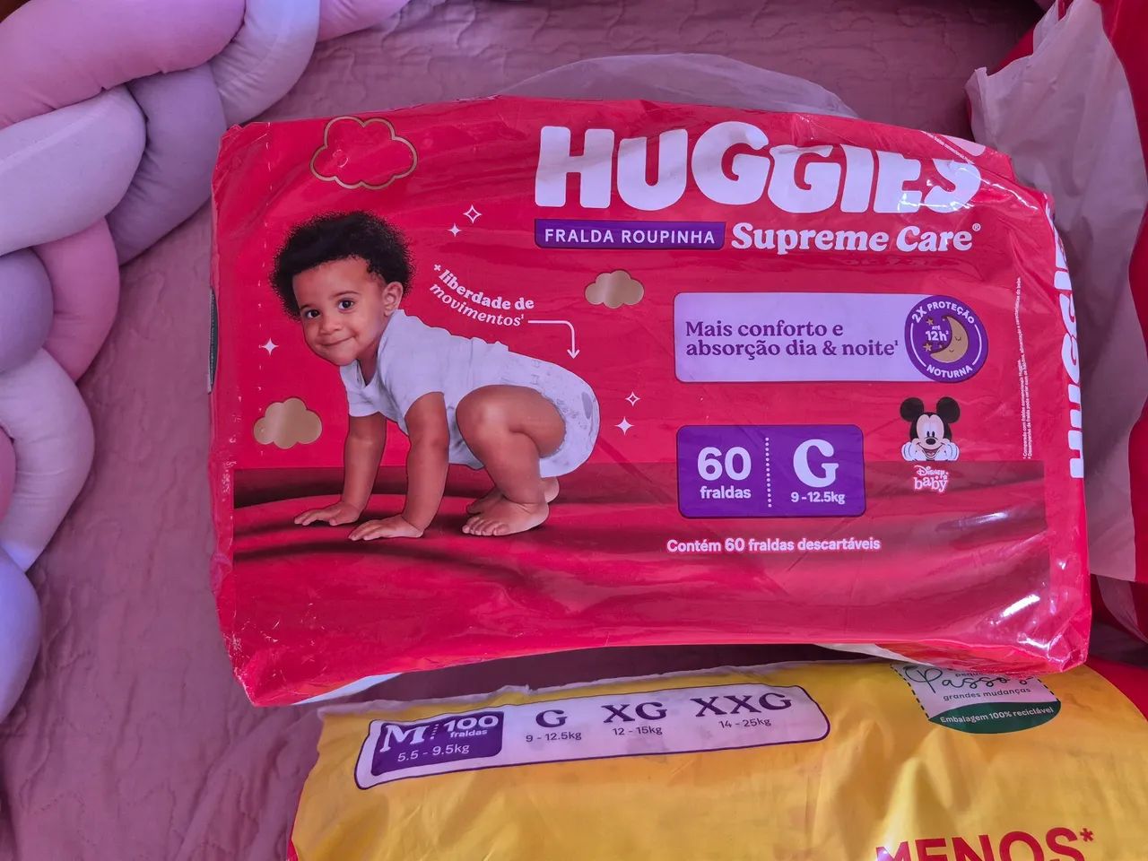 Fralda huggies M e G - Foto 2