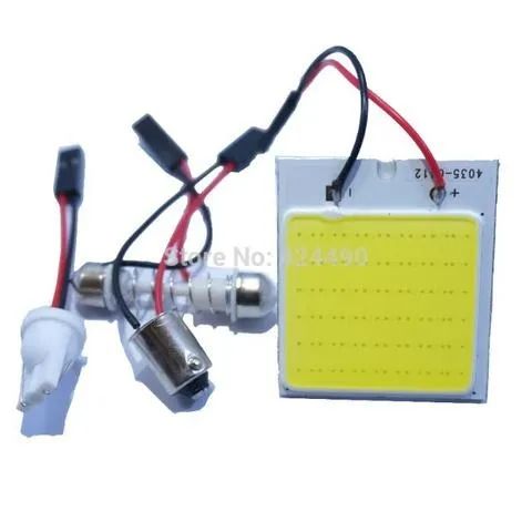 Placa Super Led Cob 48 Chips T10 e Torpedo bem forte ideal para luz interna. - Foto 3