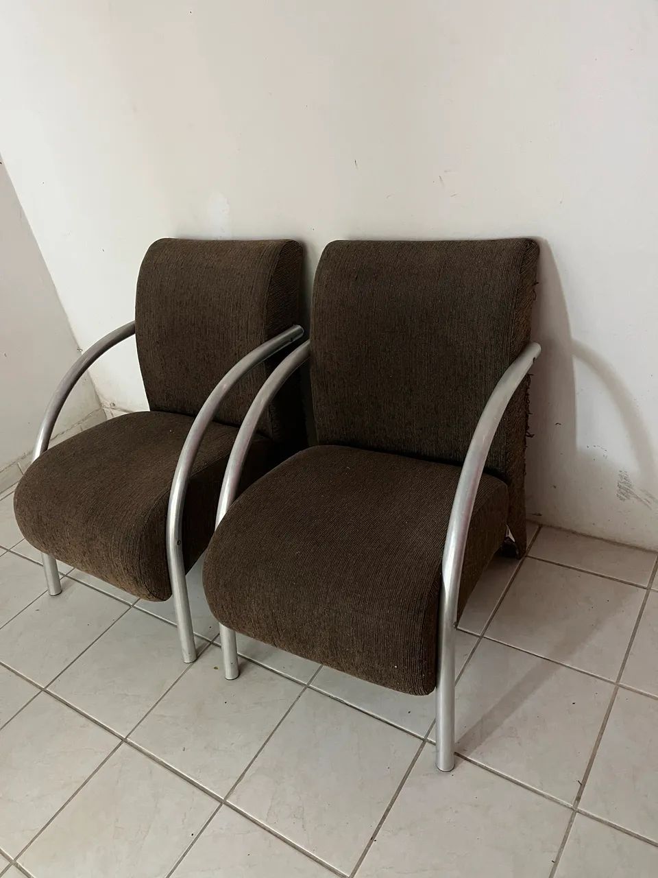 Cadeiras de apoio sala