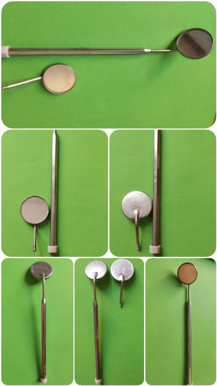 Bocal e Espelhos Buc. em Inox Usados - Foto 2