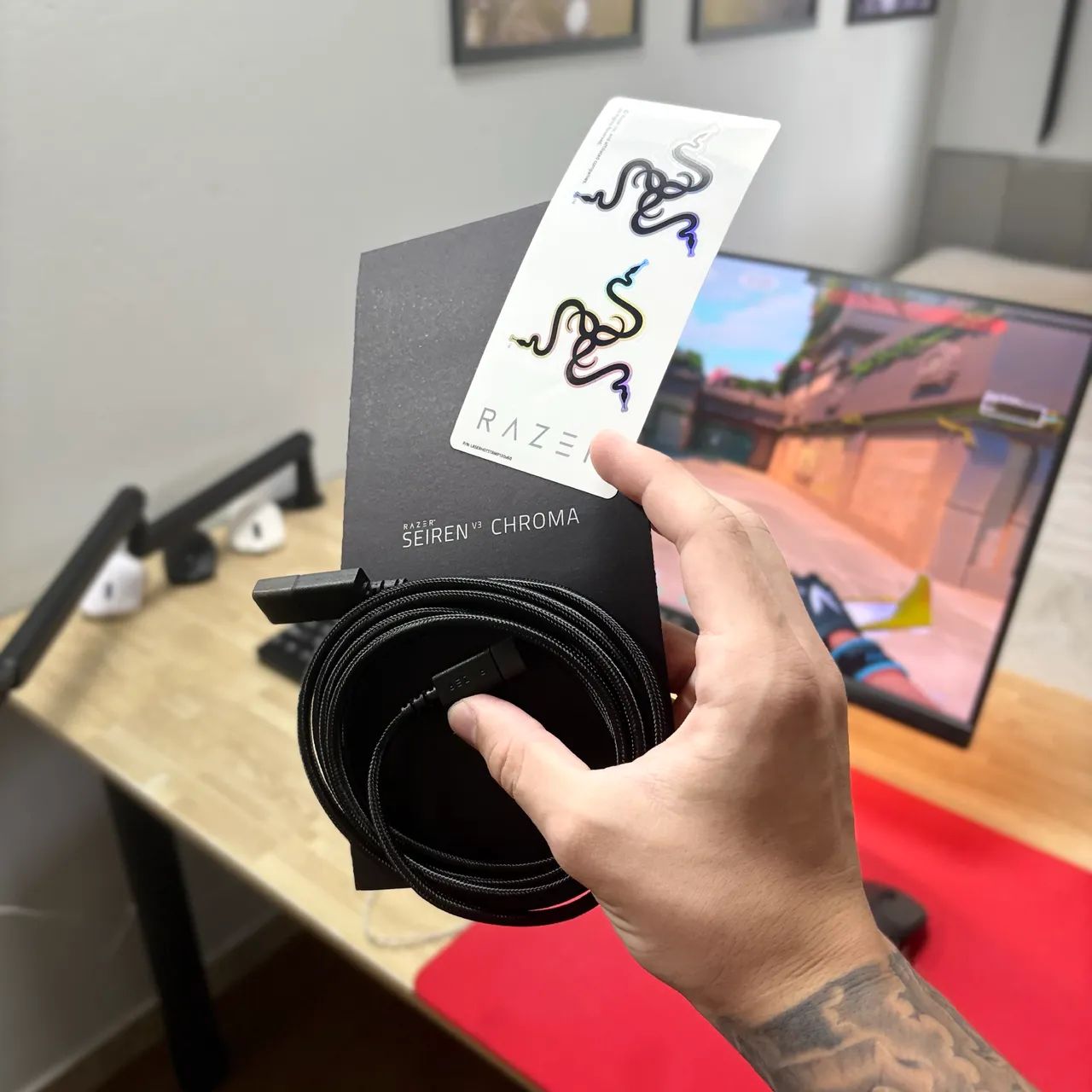 Microfone Razer Seiren V3 Chroma - Foto 3