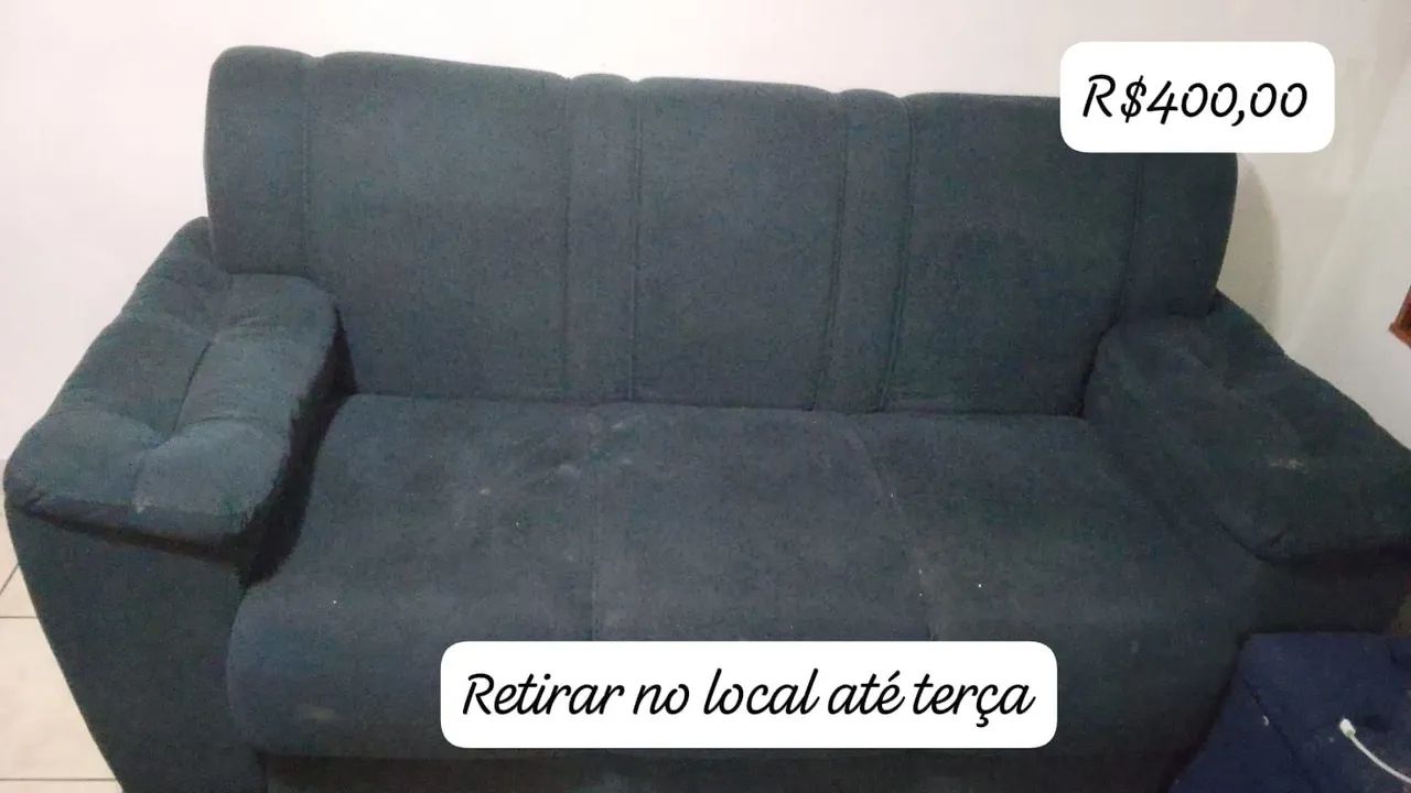 Sof á usado retirar no local  - Foto 2