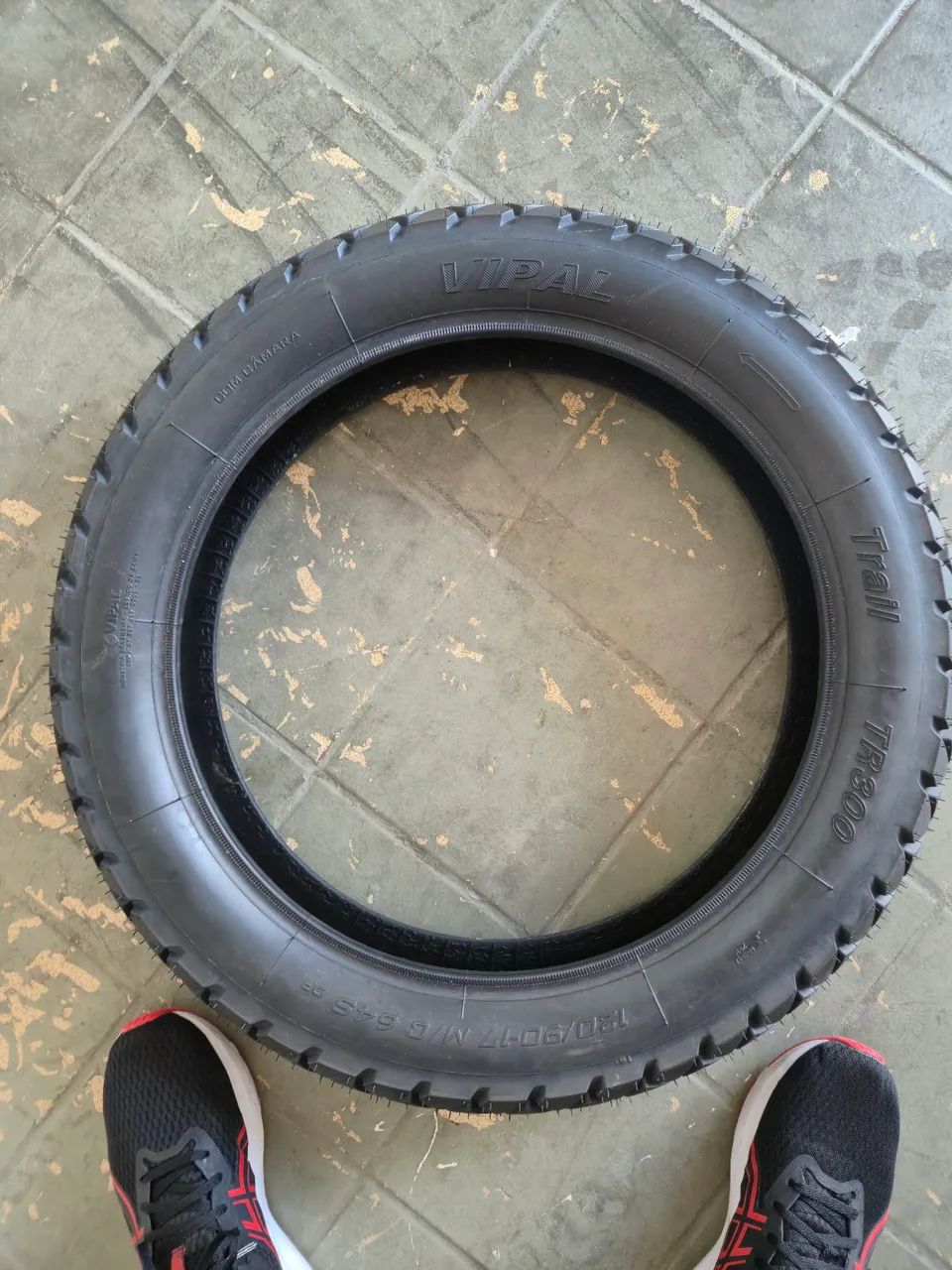 Pneu VIPAL 120/90-17 - Foto 3