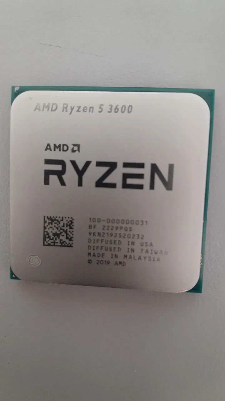 AMD Ryzen 5 3600 Núcleos 6/12 Threads 35MB Cache AM4