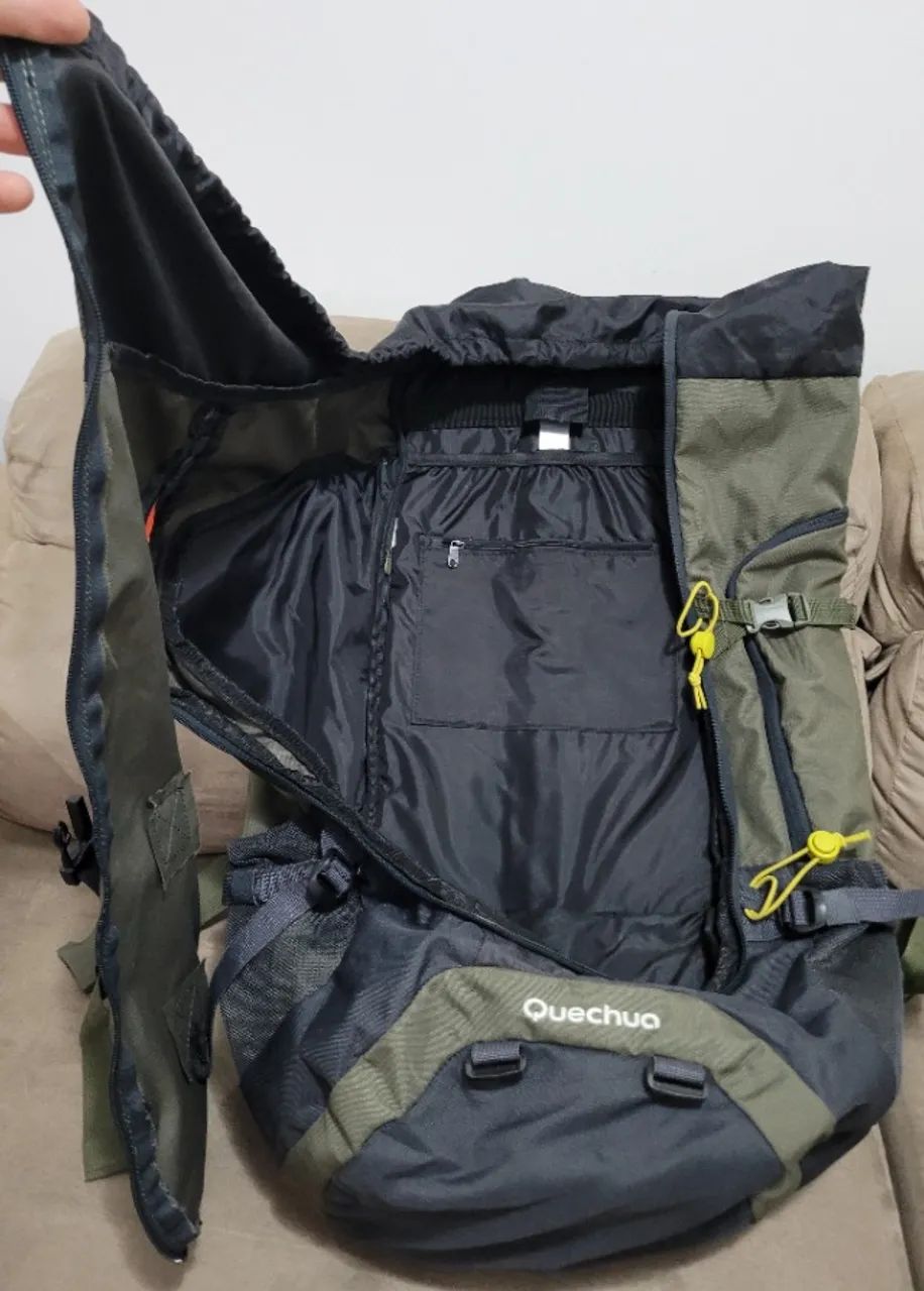 Mochila Cargueira Quechua Forclaz 70 Litros - Foto 5