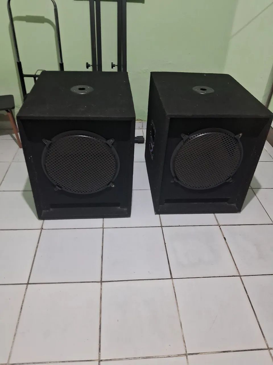 2 Caixas P/ Sub de 15"( caixas seca)