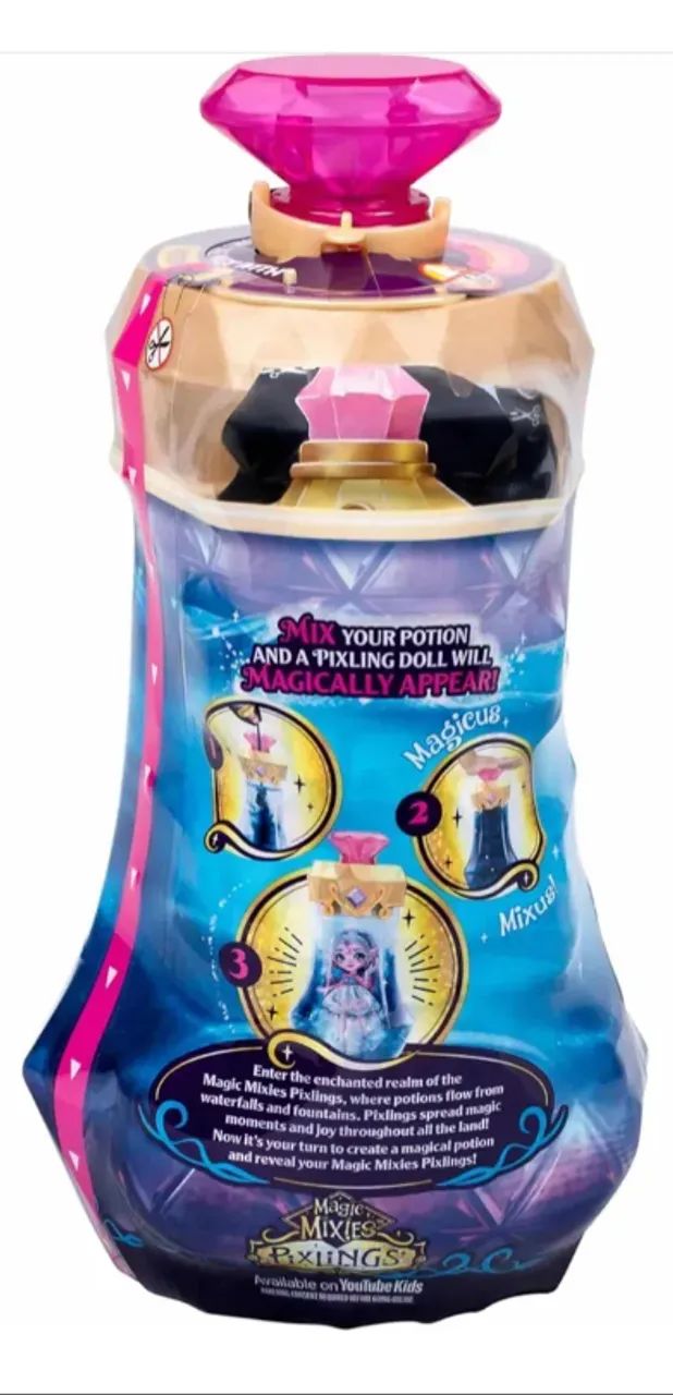 Boneca Magic Mixies Pixlings Dragon Importada Original - Foto 5
