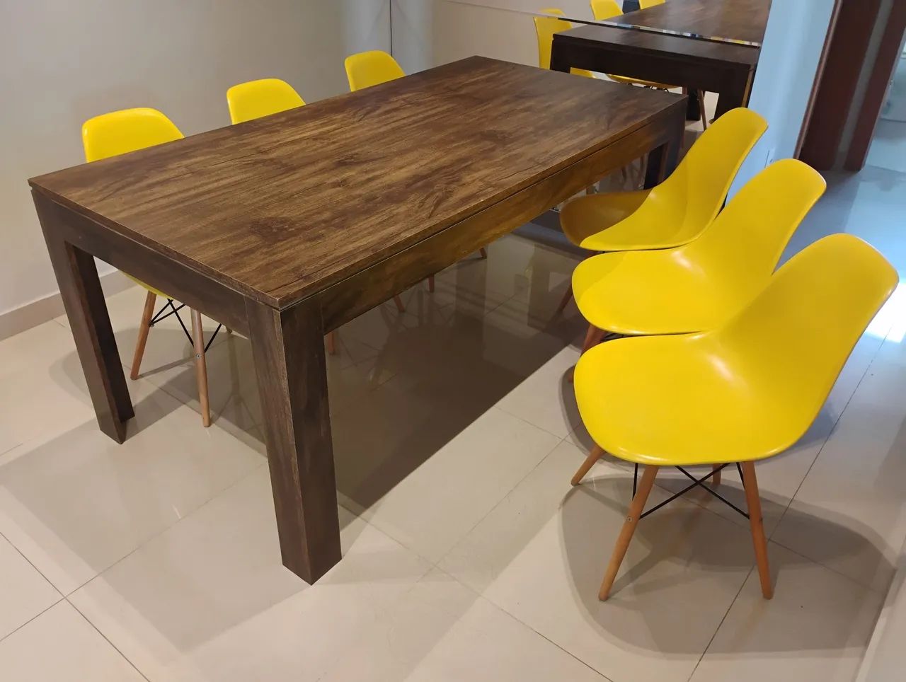 Mesa de jantar com 6 cadeiras - Foto 5