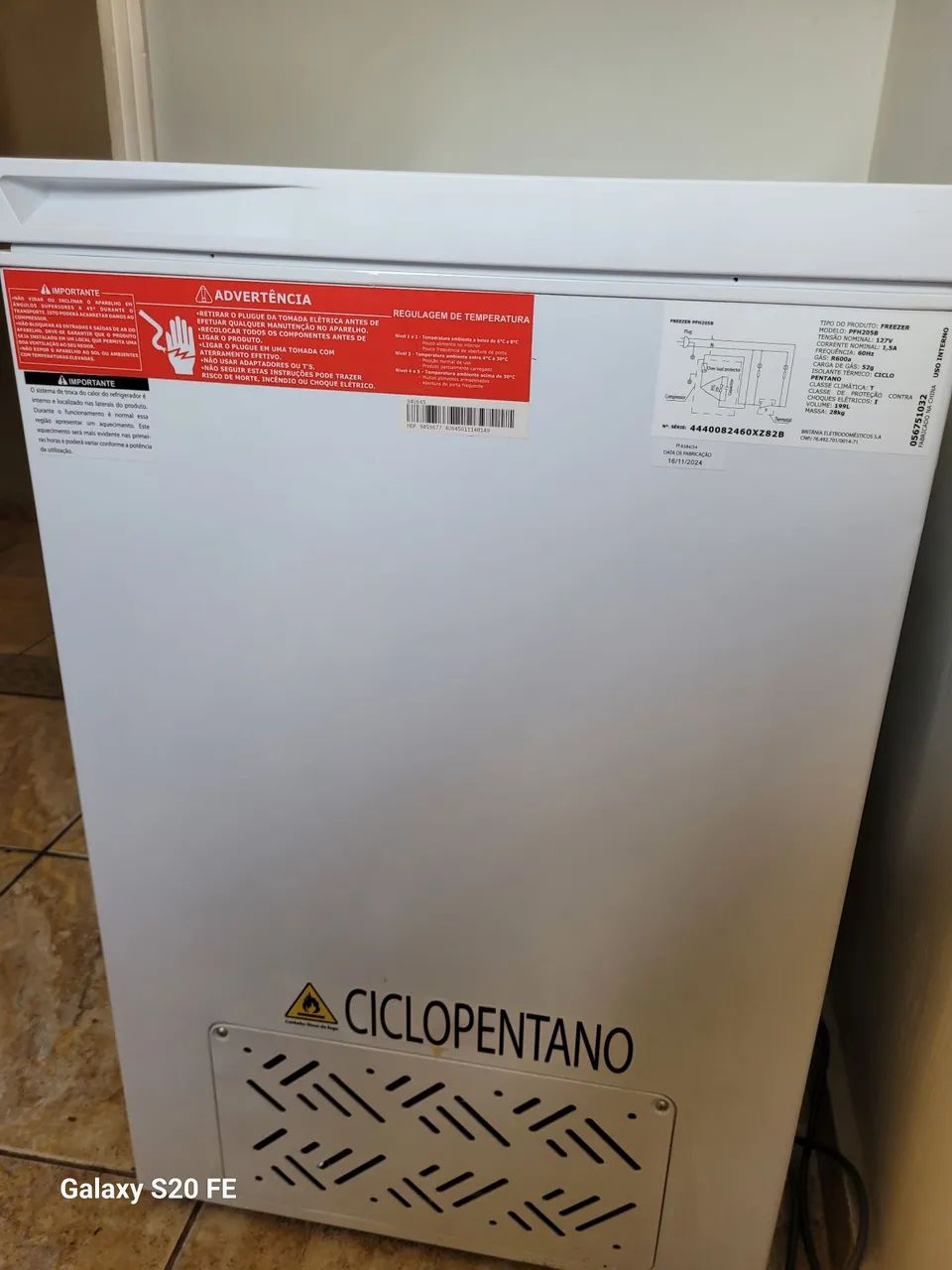 FREEZER 199L Branco - Foto 2