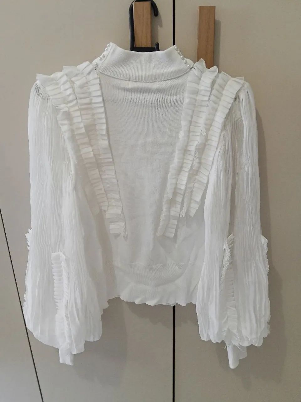 Blusa branca/off wite - Foto 2