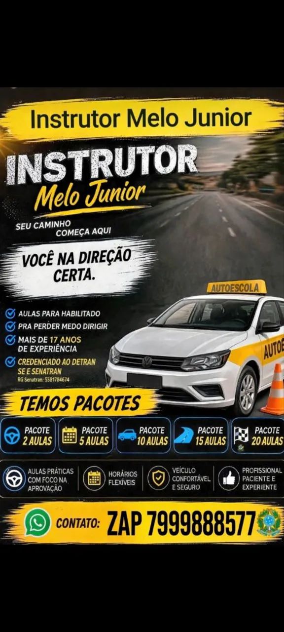 Instrutor de trânsito e facilitador 