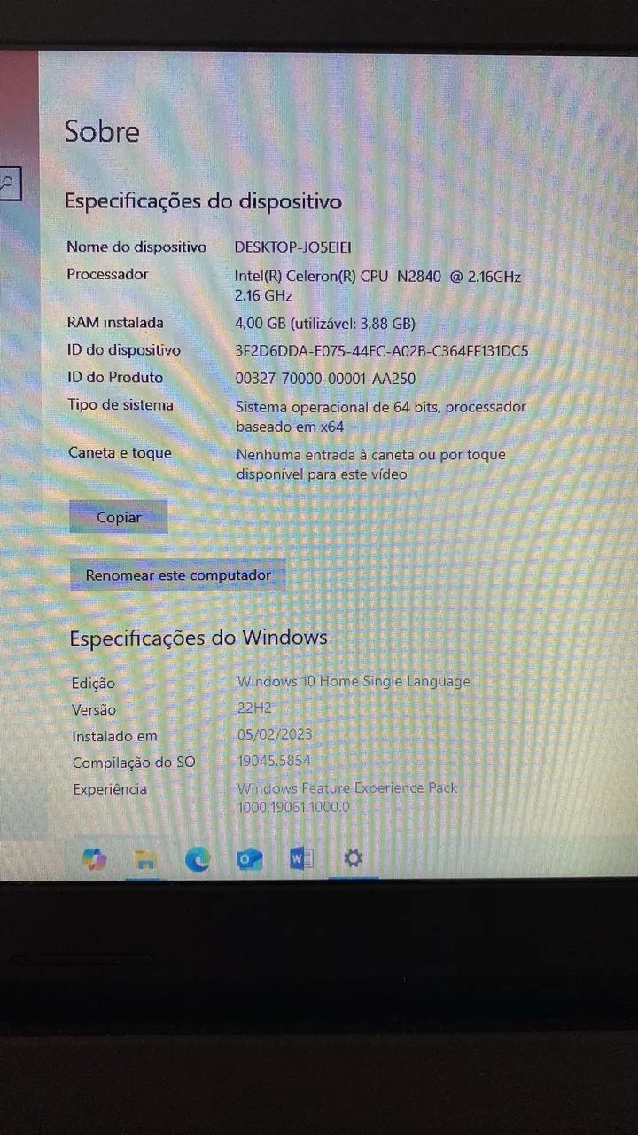 notebook lenovo ideapad 100 14iby - Foto 2