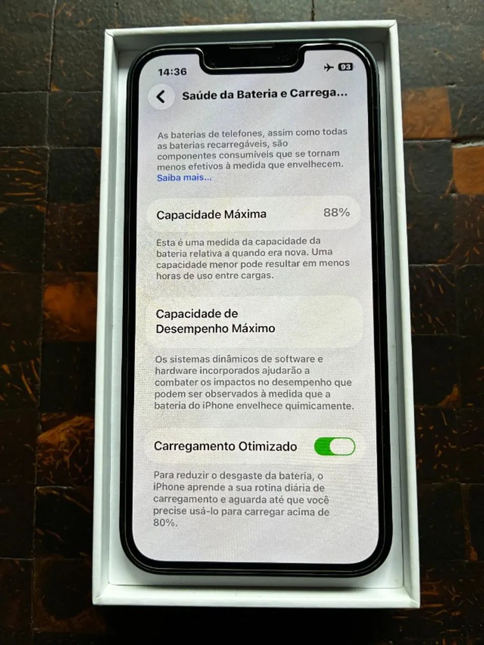 iPhone 13 Mini 128GB Midnight - Impecável + Bateria 88% + Capa Nomad + Película Spigen + - Foto 2