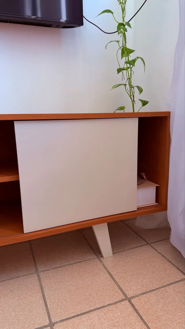 Rack Bancada Lisboa Para Tv De Até 55 Polegadas  - Foto 3
