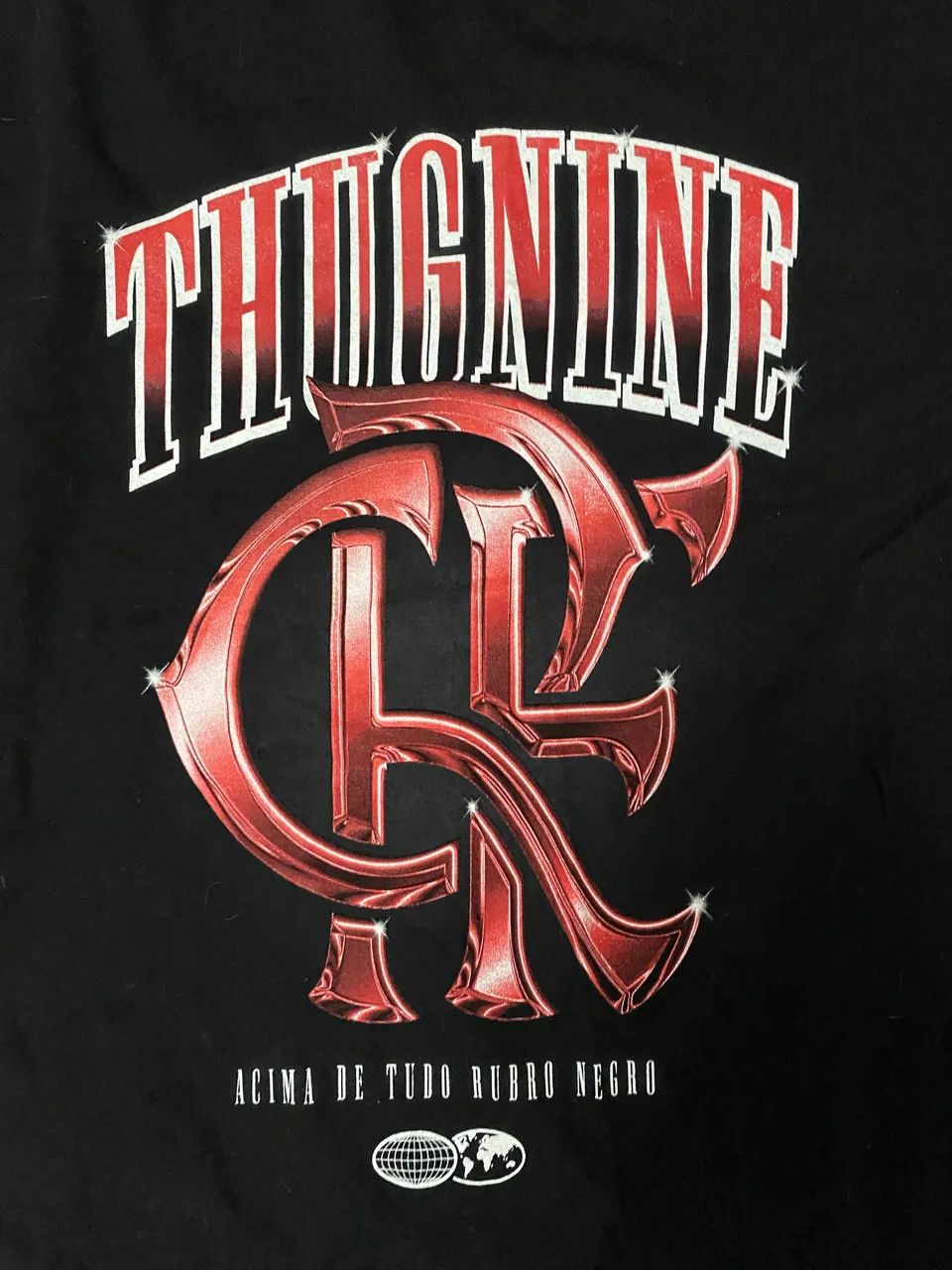 Blusa Flamengo e Thug Nine 