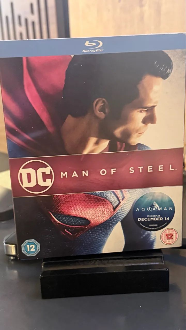 Homem de Aço - Blu Ray SEM PORTUGUÊS BR (Importado) - DVD, Blu-Ray