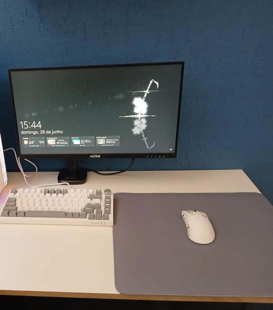 Vendo monitor Alltek 21 polegadas 120 Hgz - Foto 3