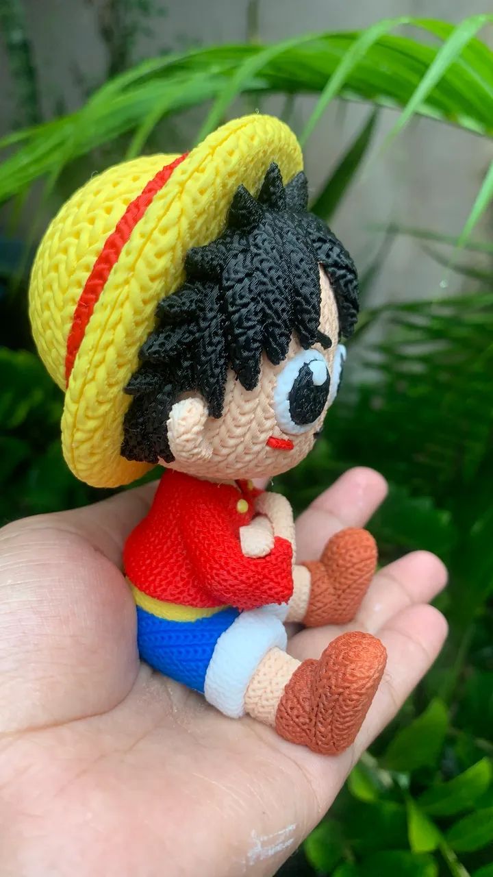 Luffy - Action figure - 12cm - Peça Exclusiva  - Foto 3