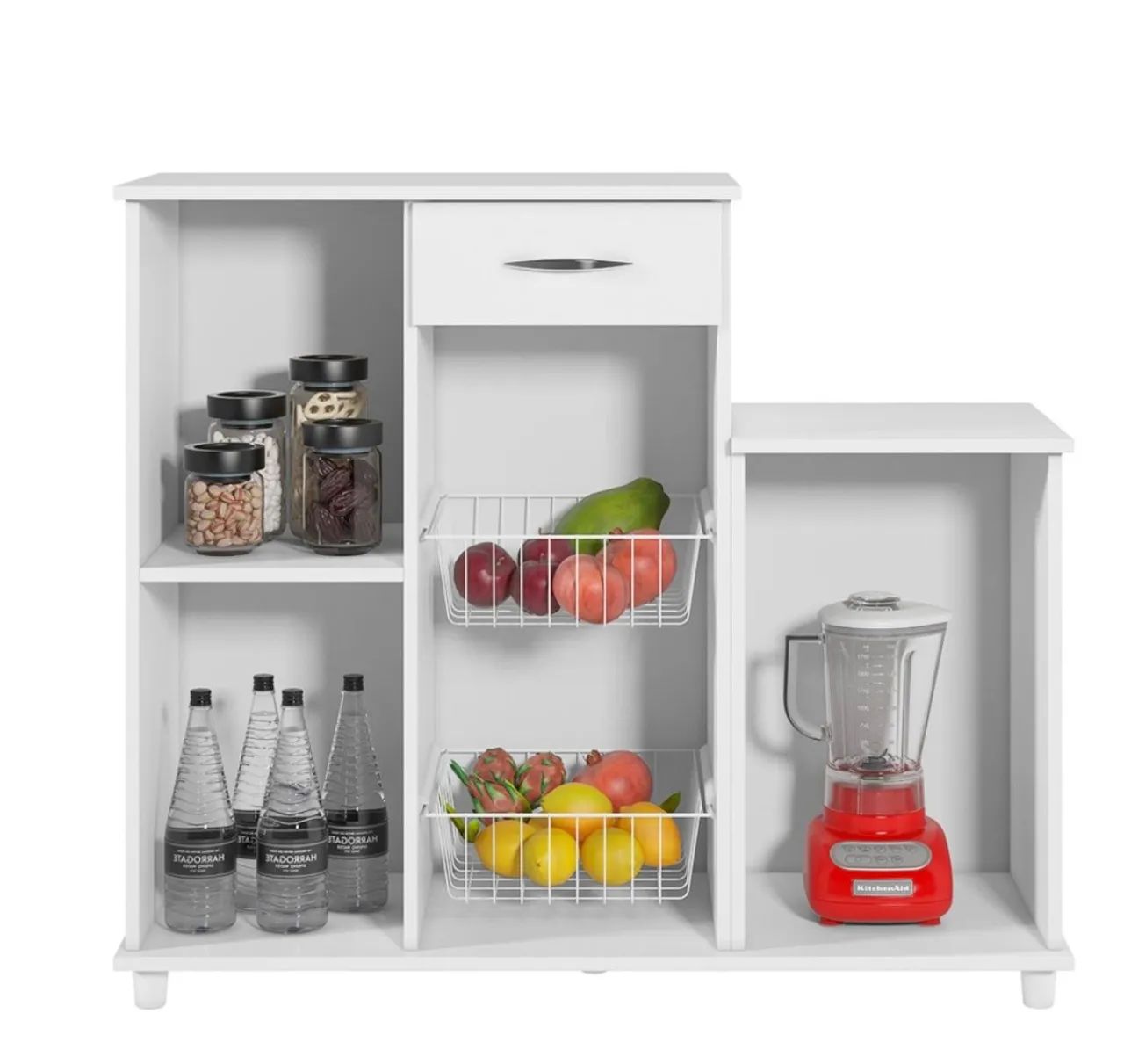 Fruteira Diva New com espaço para Microondas e Gelagua  - Foto 3