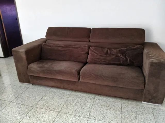 Sofá retrátil grande. Usado.  - Foto 5