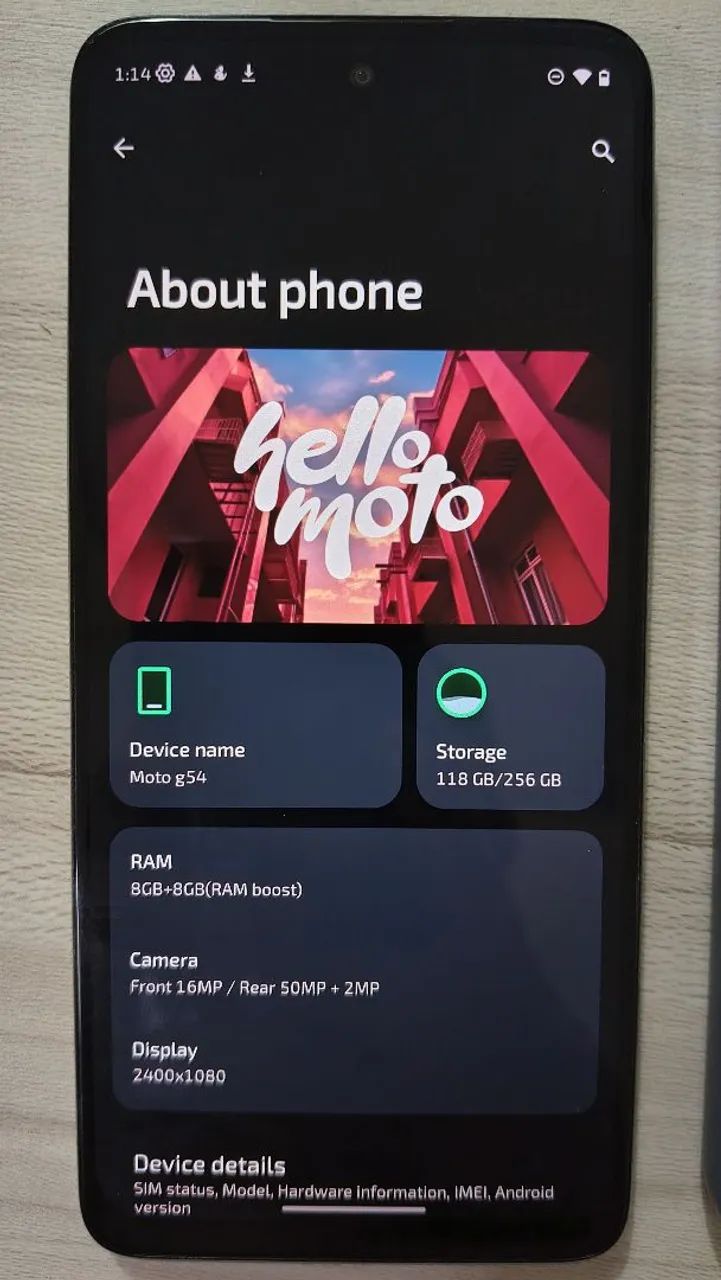 Moto G54 5G 256gb - Foto 4