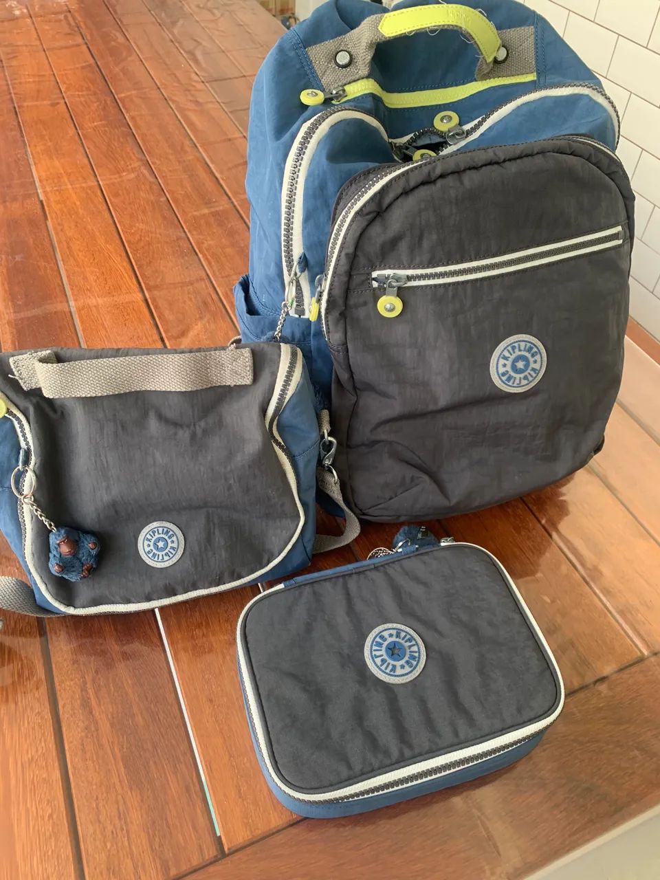 Kit Mochila lancheira e estojo Kipling - Foto 2