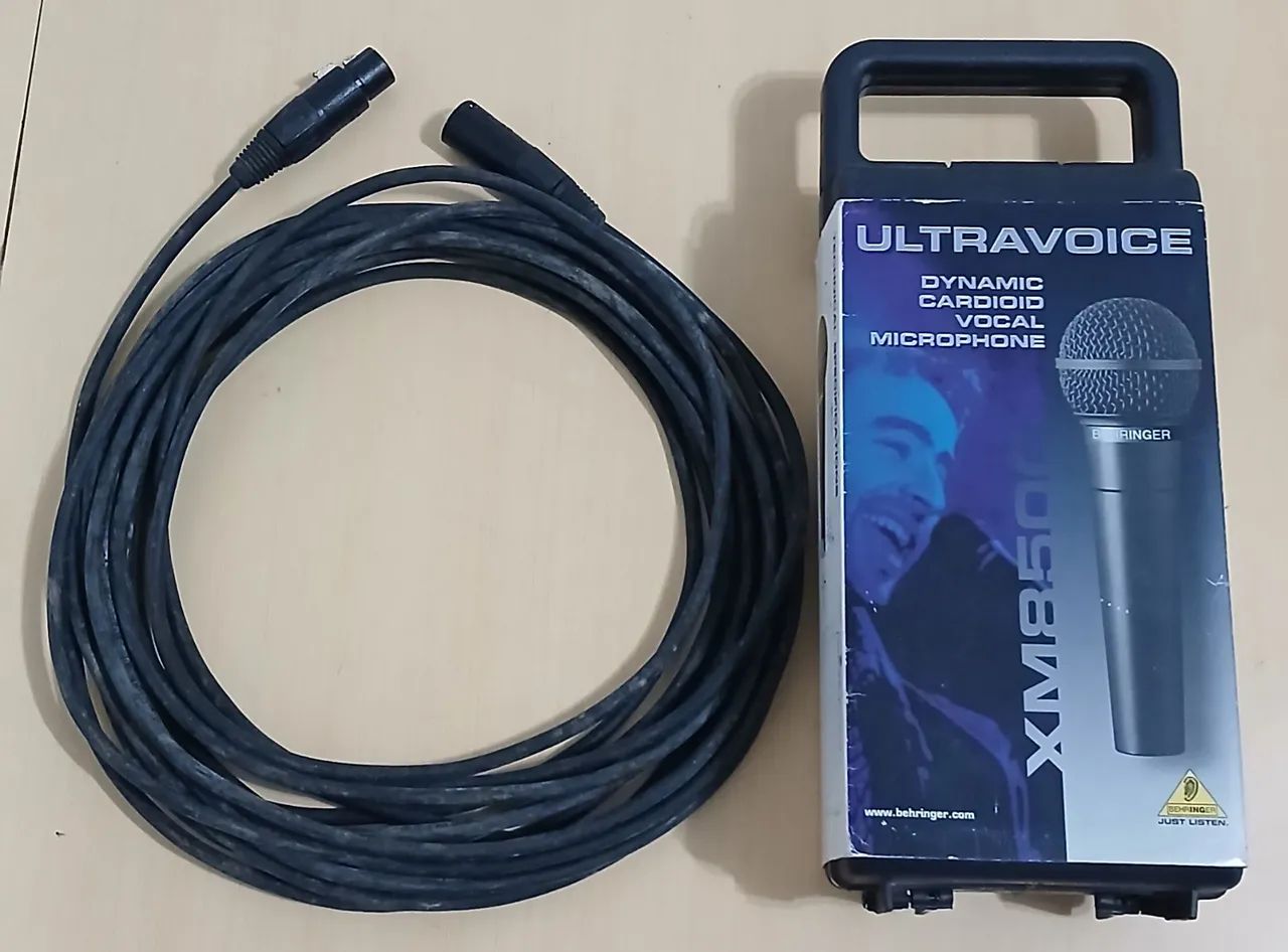 Microfone Dinâmico Behringer Ultravoice modelo XM8500 - Foto 2