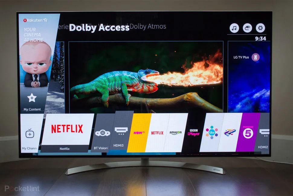 Tv OLED 55 4k - com burn in 