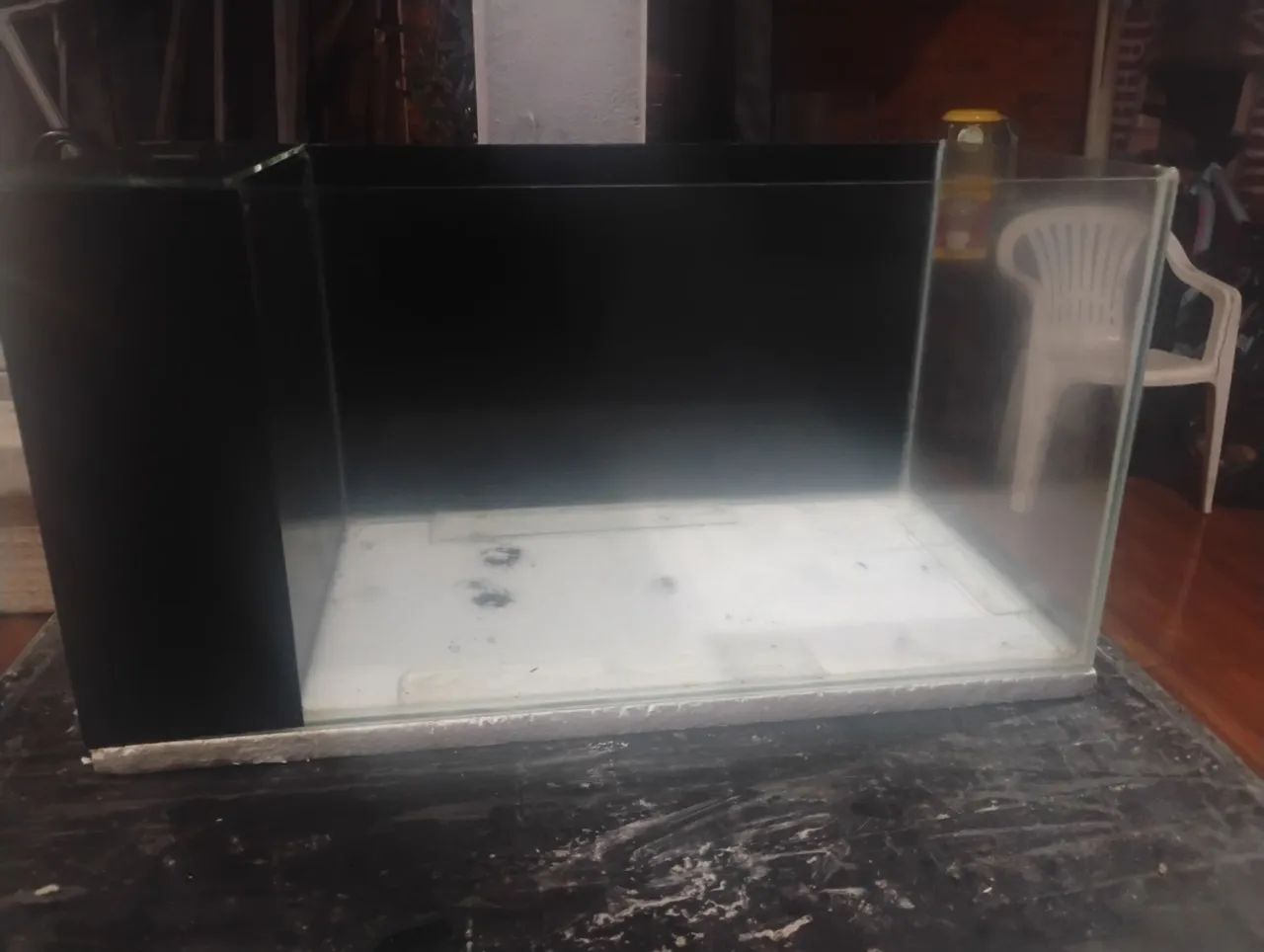 Aquário com Sump lateral 