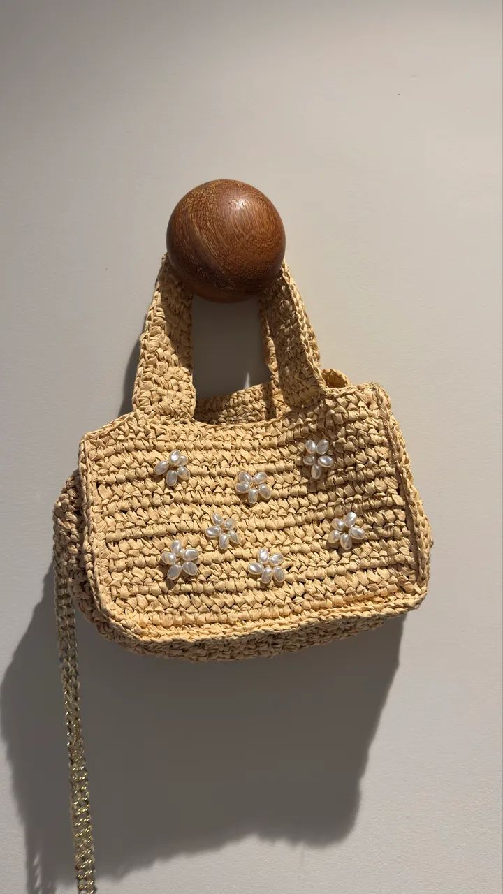 VENDO BOLSA DE PALHA ZARA