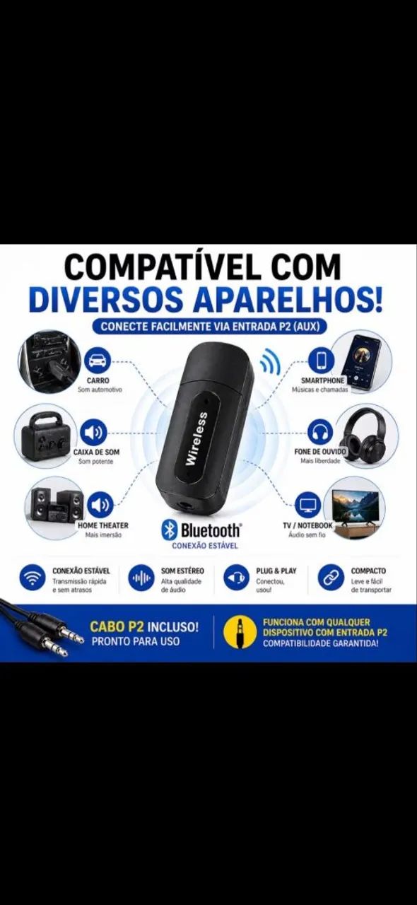 Receptor bluetooth  - Foto 2