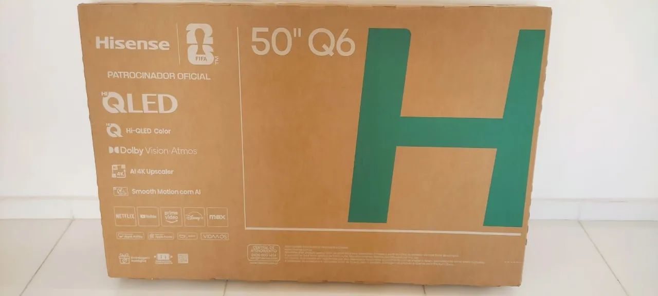 Smart TV Hisense QLED 50" - Foto 3