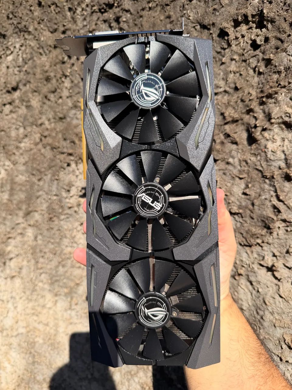 PLACA DE VÍDEO ASUS RX 580 8GB ROG STRIX 