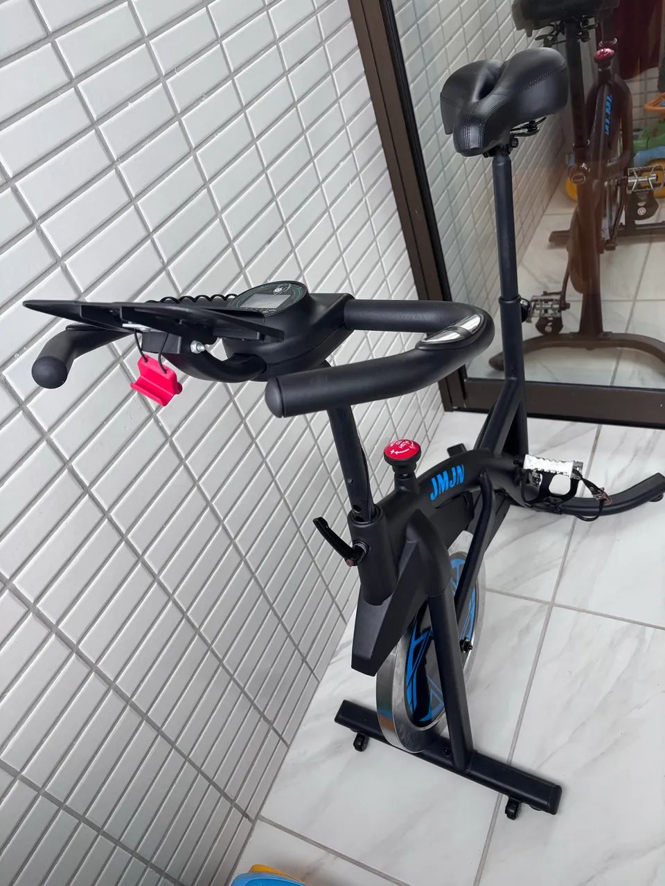 Bicicleta ergométrica 18kg spinning  - Foto 5