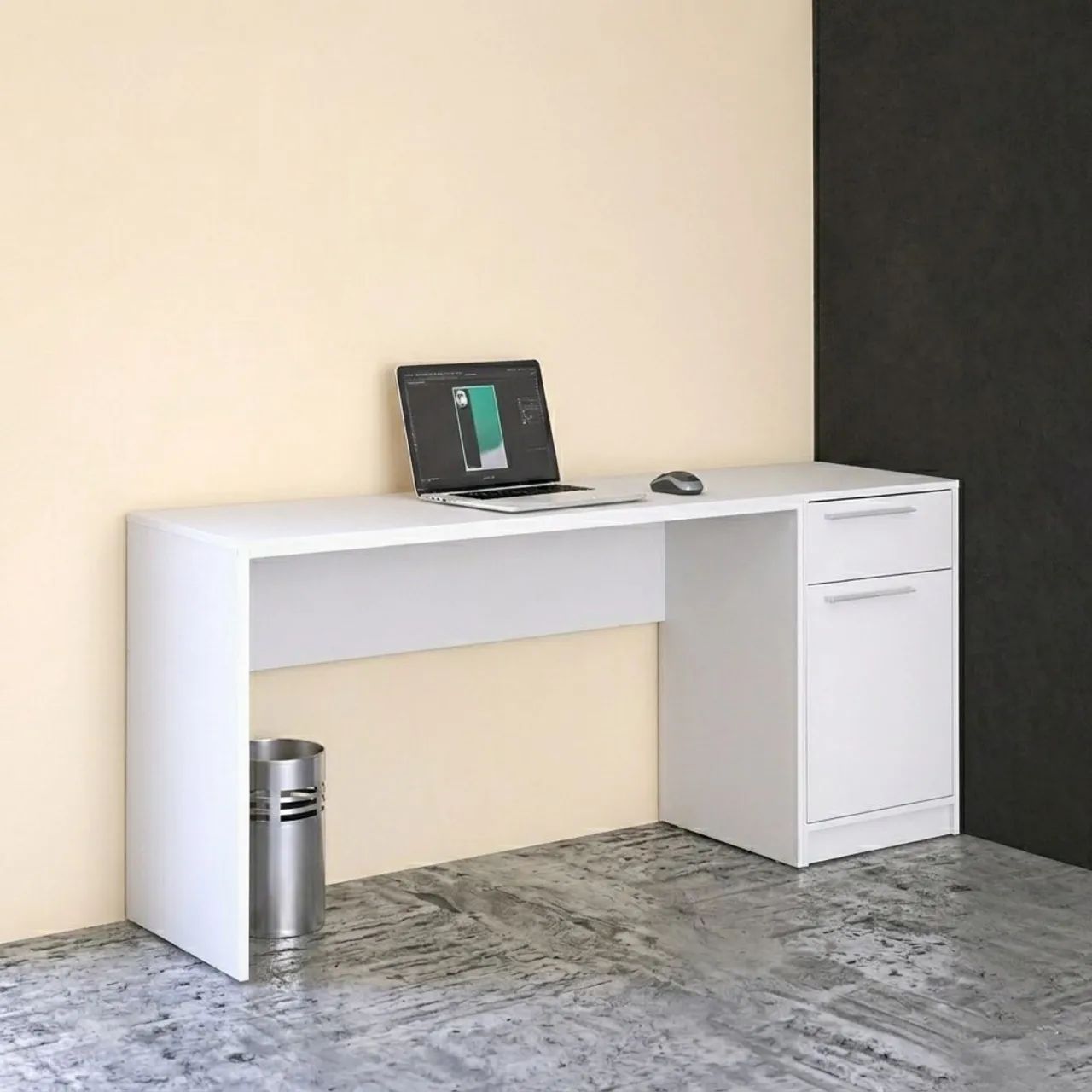 Mesa 1.80m e cadeira Presidente  - Foto 2