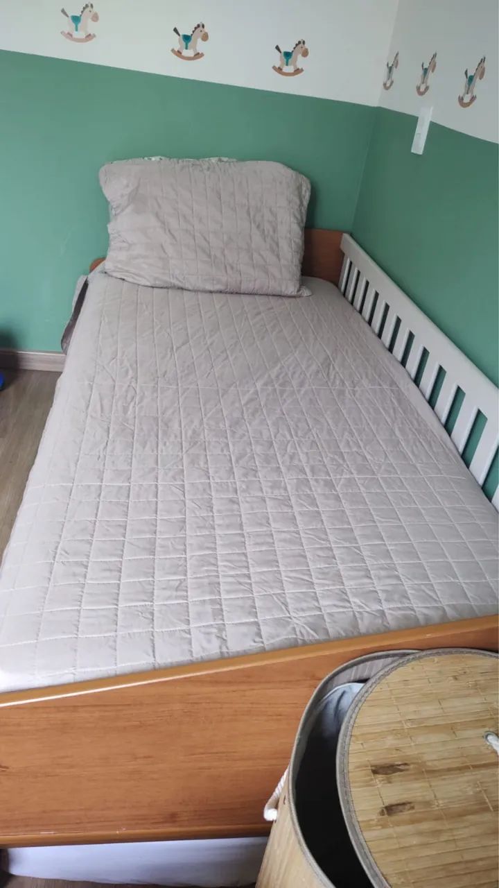 Cama solteiro para quarto de bebê 