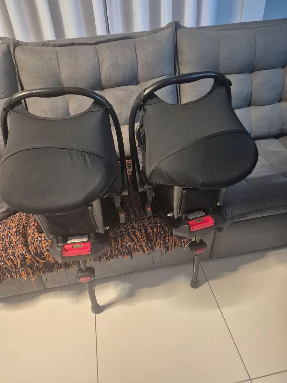 Carrinho abc design gêmeos zoom strett com isofix  - Foto 4