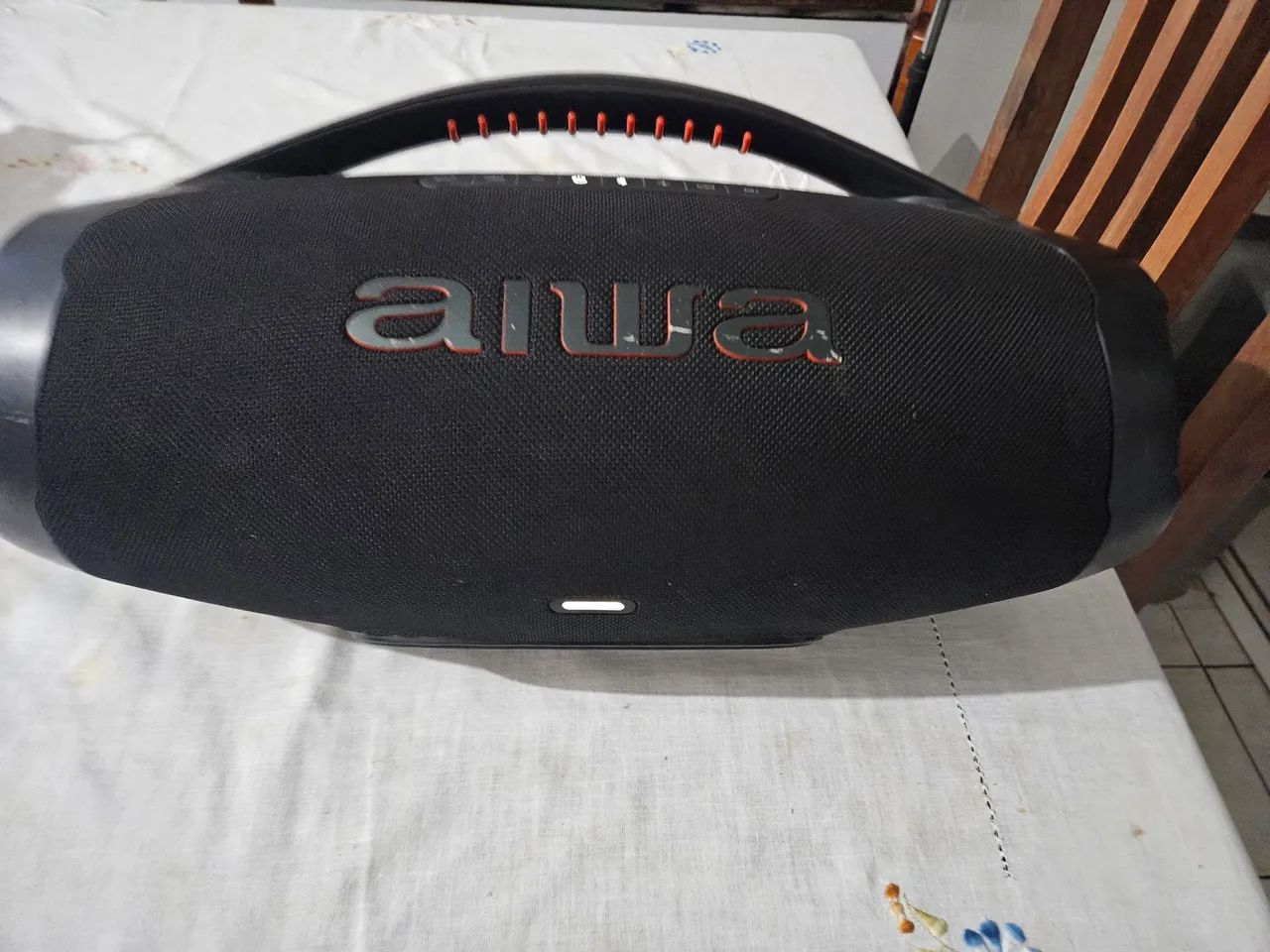 Caixa bombox aiwa