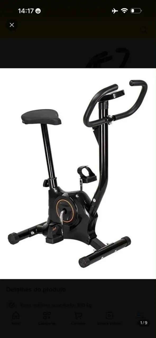 Bicicleta ergométrica 