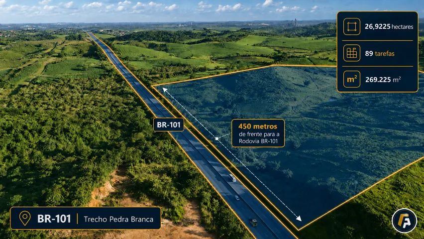 Venda De Imóvel Rural E Imóvel Comercial Na Br-101 ? 89 tarefas / 269.225 M² - Foto 2