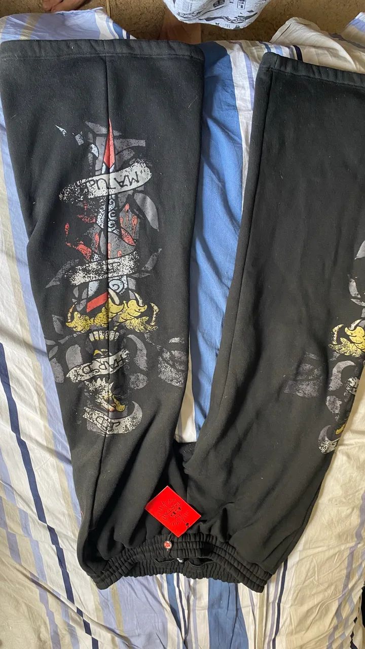 Calça moletom Ed. Hardy by Matuê - Foto 4