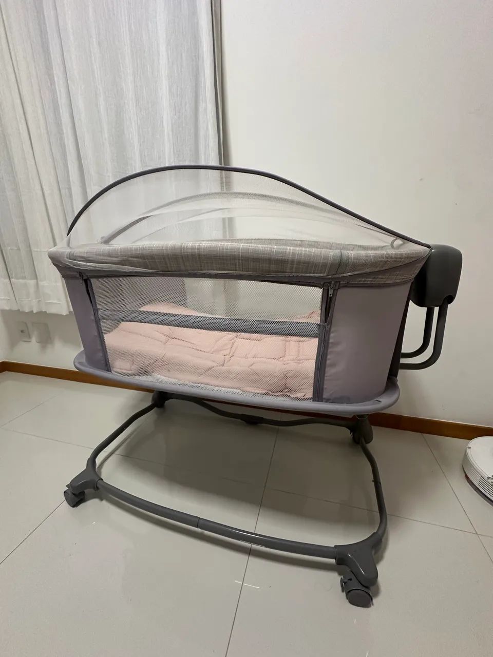 Berço Mastela Automático Bluetooth 18kg + Balanço e Touch - Foto 2